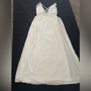 White summer Maxi Dress
